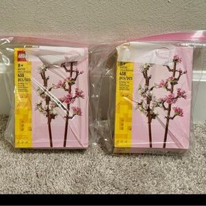 lego 2 boxes of cherry blossoms